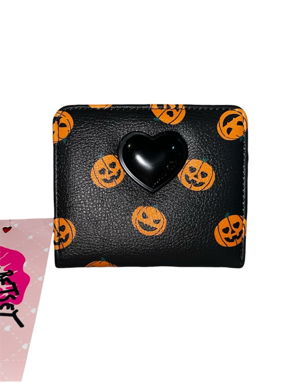 BETSEY JOHNSON Compact Pumpkin Wallet